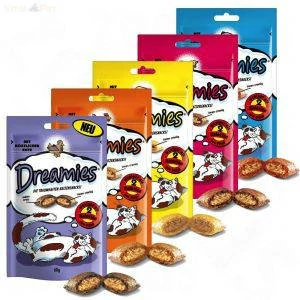 Dreamies Mix jutalomfalat 60g Lazac-sajt