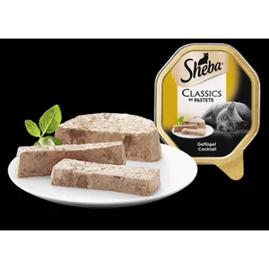 Sheba Adult Alutálcás - Szárnyas pástétom (85g)