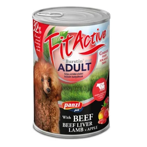 FitActive DOG 1240g konzerv marha-máj-bárány-alma 308883