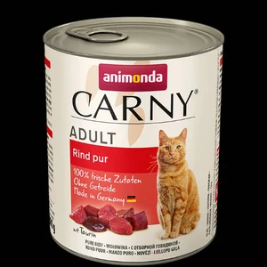 Animonda Carny Adult (marha) konzerv - Felnőtt macskák részére (800g)