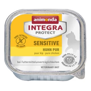 Animonda Integra Sensitive (csirke) alutálkás - Táplálék-intoleranciás macskák részére (100g)
