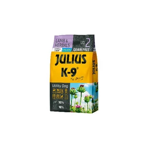 JULIUS K-9 10kg PUPPY&JUNIOR LAMB&HERBALS (UD2)