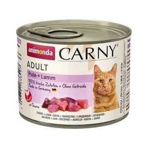 Animonda Carny Adult (pulyka,bárány) konzerv - Felnőtt macskák részére (200g)