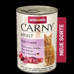 Animonda Carny Adult (pulyka,bárány) konzerv - Felnőtt macskák részére (400g)