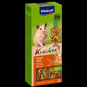 Vitakraft rúd 112g  hörcsög méz &amp; tönköly