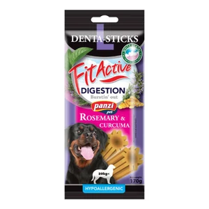 FitActive SNACK Denta-Sticks DIGESTION 170g L Rosemary+Curcuma