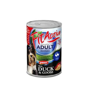 FitActive DOG 415g konzerv DUCK&GOOSE