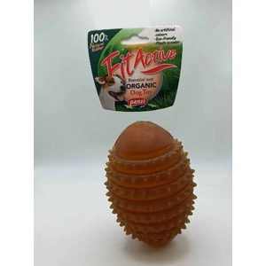 Fitactive natúr gumijáték studded Rugby Labda L  316109