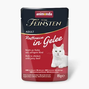 Animonda Vom Feinsten Adult (Raffinesse in Jelly) alutasakos - Felnőtt macskák részére (85g)
