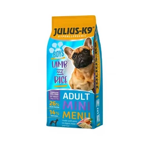 Julius K-9 MINI FOR BOYS 1kg ADULT HYPOALLERGENIC Lamb&amp;Rice