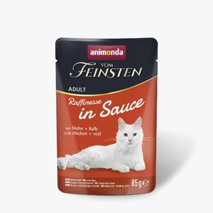 Animonda Vom Feinsten Adult (Raffinesse in Sauce) alutasakos csirkefilé+borjú - Felnőtt macskák részére (85g)