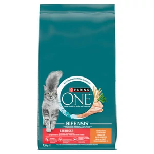 Purina ONE Sterilcat (csirke,búza) száraztáp macskák részére (7,5kg)