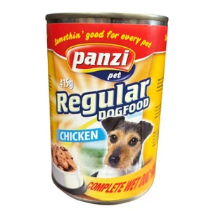 Panzi konzerv kutya 415g csirkés 303352