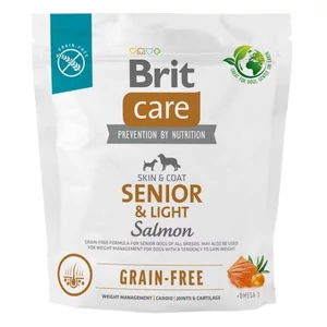 BritCare 1kg SkinCoat SeniorLight Salmon 8940 barn