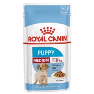Royal Canin 140g x 10db Medium PUPPY alutasakos