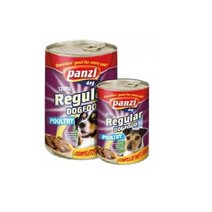 Panzi konzerv kutya 415g szárnyas 306247