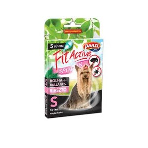 Fitactive Spot On Bolha- és kullancsriasztó kutya, (S) 5 pipetta