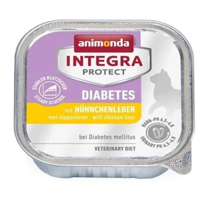Animonda Integra Diabetes (csirkemáj) alutálkás - Cukorbeteg macskák részére (100g)