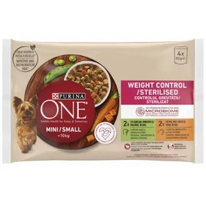 Purina ONE MINI WEIGHT CONTROL PULYKA 4x85g