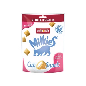 Animonda Milkies Wellness - jutalomfalat (baromfi) töltött párnácska - Macskák részére (120g)