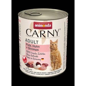Animonda Carny Adult (pulyka,csirke,rák) konzerv - Felnőtt macskák részére (800g)
