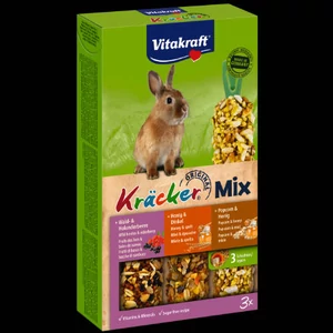 Vitakraft rúd 168g - Trio Mix nyúl popcorn & erdei gyümölcs & méz