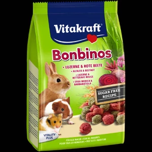 Vitakraft Bonbinos ropogós falatkák lucernával - céklával 40g