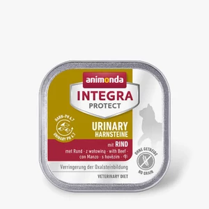 Animonda Integra Adult Urinary Oxal mit Rind - alutálkás (marha) diétás nedves eledel macskák részére (100g)