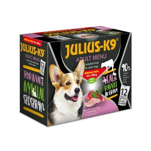 JULIUS K-9 DOG SPECIAL PACK Borjú & Nyúl 12x100g