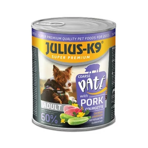 JULIUS K-9 DOG paté 800g Pork with Courgette