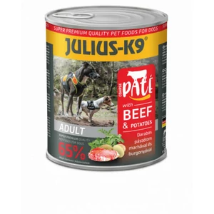 JULIUS K-9 DOG paté 800g Beef with potato