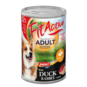 FitActive DOG 1240g konzerv kacsa-nyúl