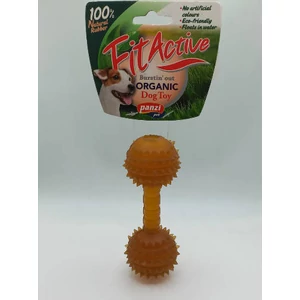 Fitactive natúr gumijáték Dumbell S 316116