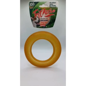 Fitactive natúr gumijáték Frisby Rings Small, kicsi frizbi 316147