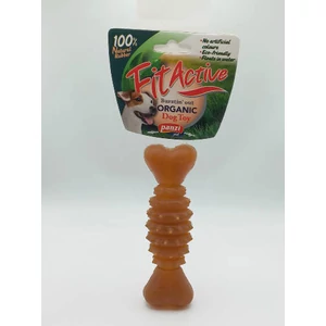 Fitactive natúr gumijáték studded csont S, kicsi, 316062