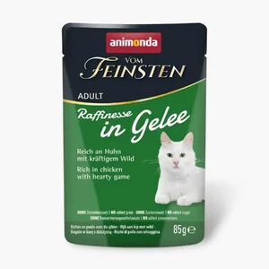Animonda Vom Feinsten Adult (Raffinesse in Jelly) alutasakos csirke+vad - Felnőtt macskák részére (85g)