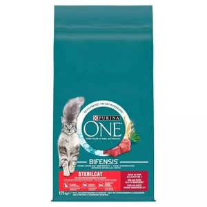 PURINA ONE Marhában gazdag száraz macskaeledel 9,75kg