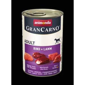 Animonda GranCarno Adult (marha,bárány) konzerv - Felnőtt kutyák részére (400g)
