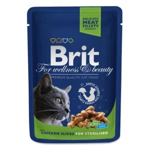 Brit Premium Cat 24x100g Alutas Sterilized 506323