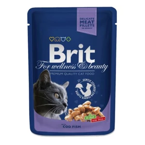 Brit Premium Cat 24x100g AluTasak Cod Fish 506293
