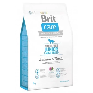 Brit Care 3kg SkinCoat Junior LB Salmon 8872 vkék