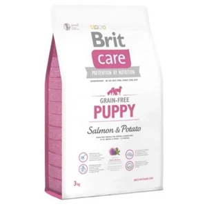 Brit Care 3kg SkinCoat Puppy Salmon GF 8810 rózsa