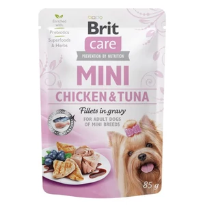 Brit Care Dog 24x85g MINI Chicken&Tuna Fillets