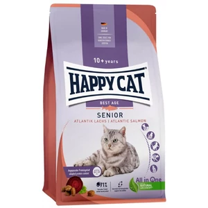 Happy Cat Adult Senior Lazac 1,3kg Száraztáp