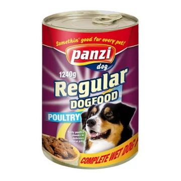 Panzi konzerv kutya 1240g szárnyas 306230