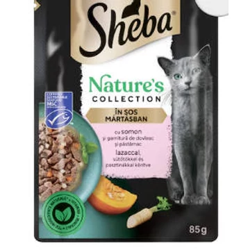 Sheba 85g alutasakos - natur lazac