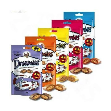 Dreamies Mix jutalomfalat 60g Lazac-sajt