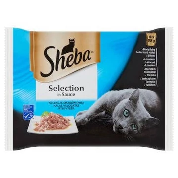 Sheba 4x85g alutasakos - halas válogatás
