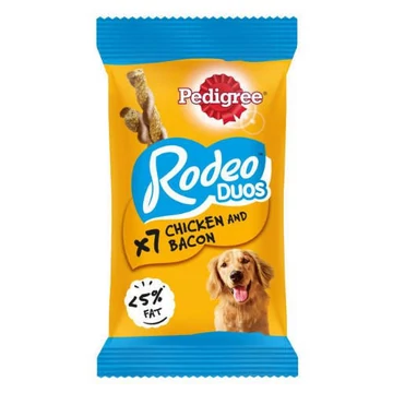 Pedigree Rodeo Duo 123g Csirke-Bacon 7db