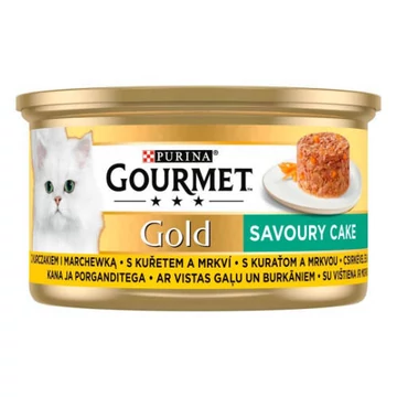 Gourmet Gold savoury cake csirke/sárgarépa, 85g
